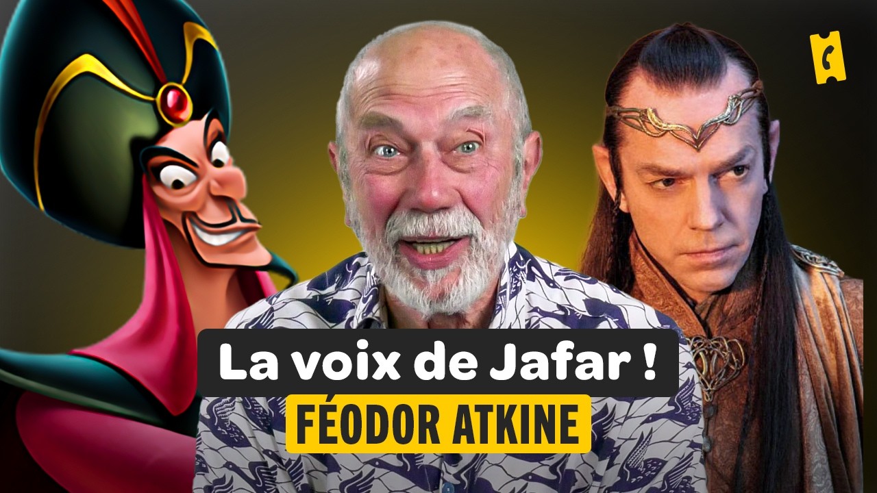 La voix de Jafar, Elrond et du Dr. House ! - Voix Ouf Féodor Atkine