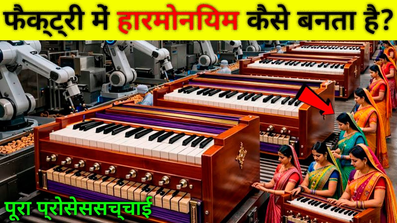 फैक्ट्री में Harmonium कैसे बनता है ? | How Harmonium Is Made | Harmonium Manufacturing Process
