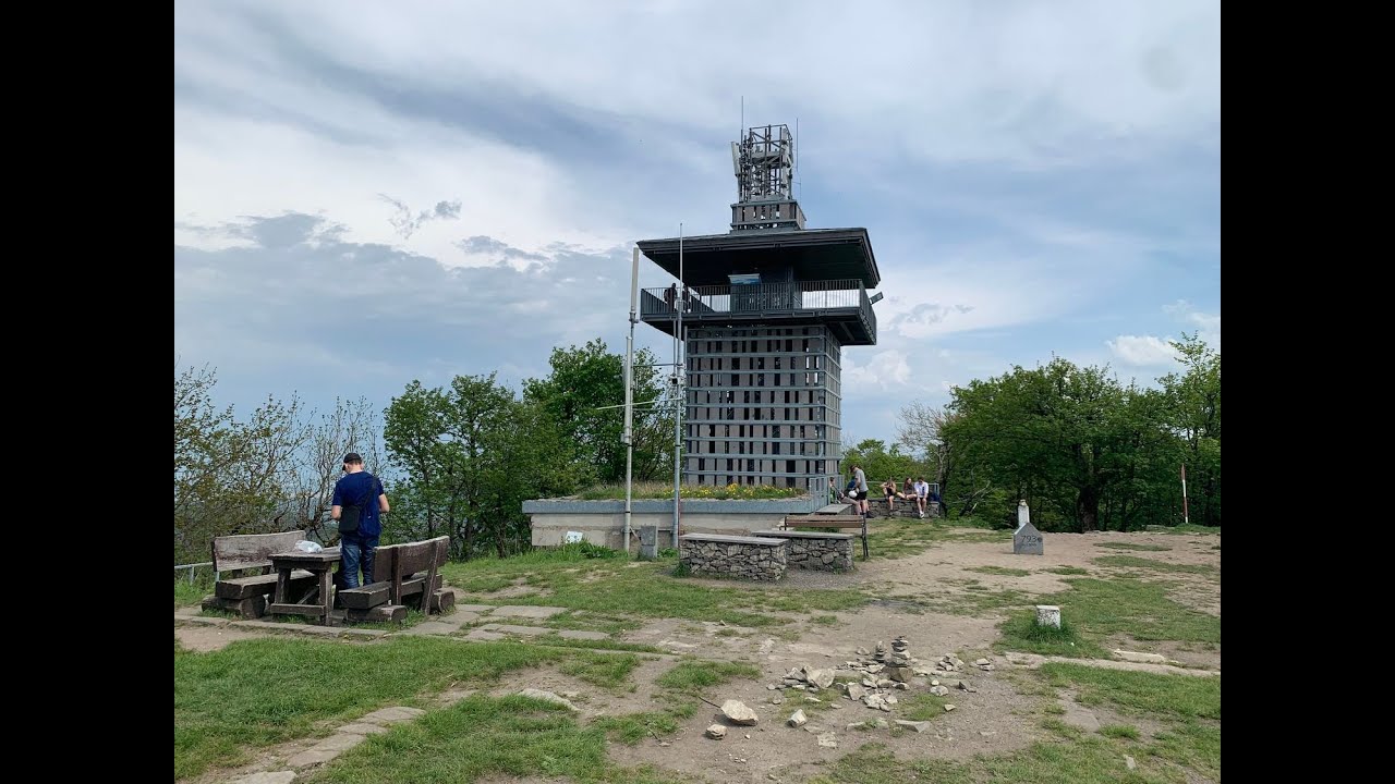 V&yacute;stup na horu Luž (793 m)