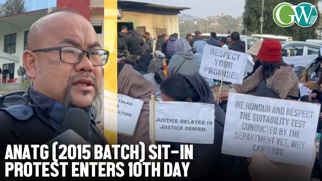 ANATG (2015 BATCH) SIT-IN PROTEST ENTERS 10th DAY; EXPRESSES DISMAY OVER DoSE RESPONSE