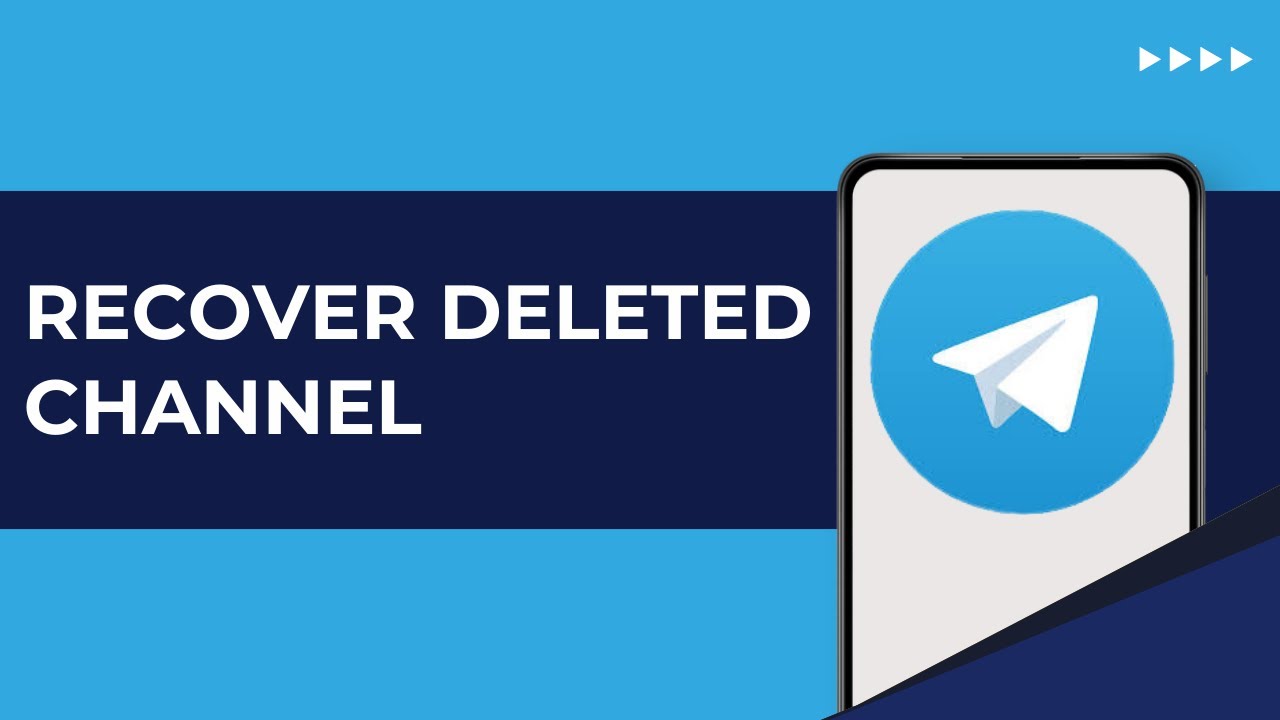 How To Recover Deleted Channel In Telegram 2024