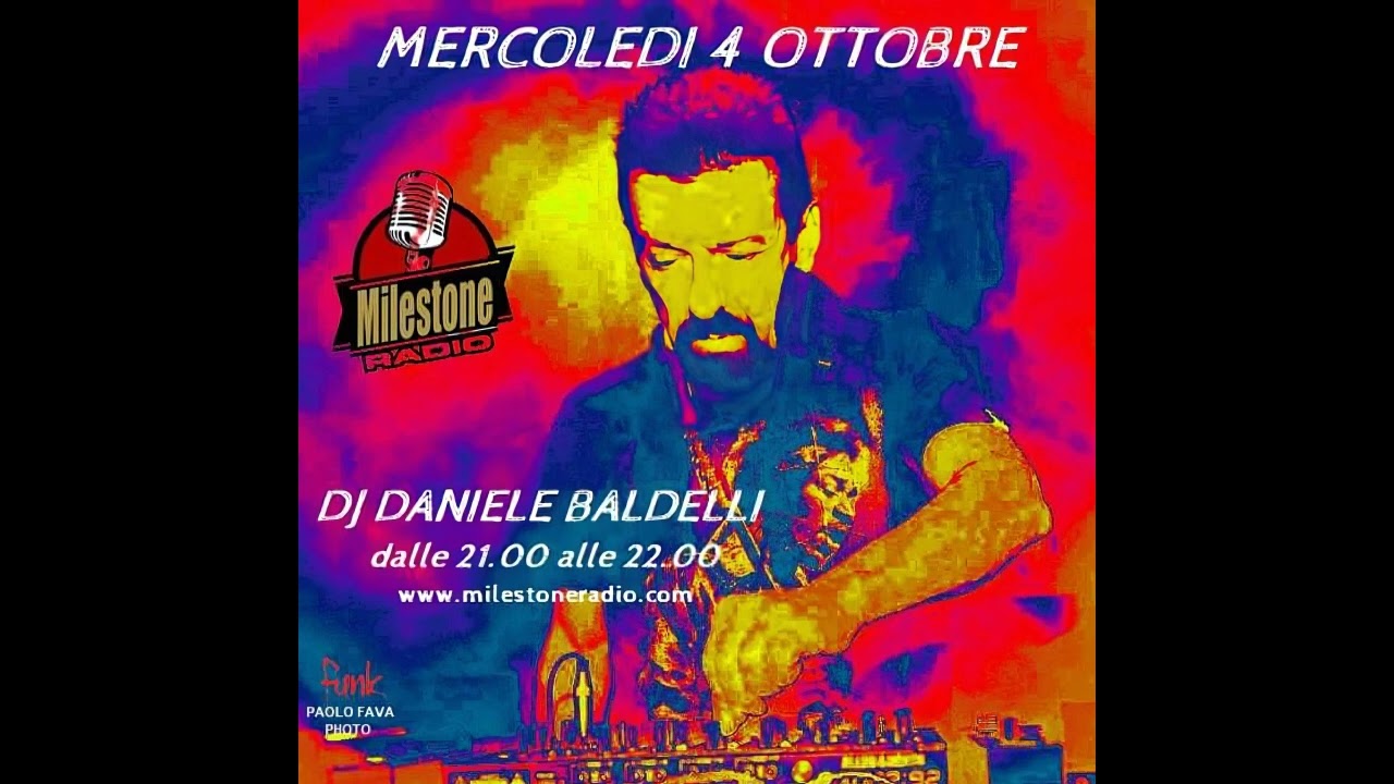 Dj Daniele Baldelli (Baia degli angeli) Milestone Radio session 04.10.2023