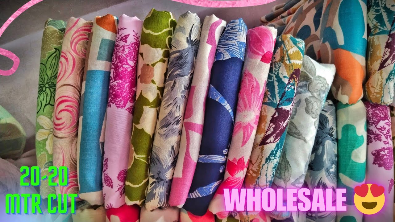 Cotton print 😍 20 MTR CUT wholesale price 🌸Order Now 