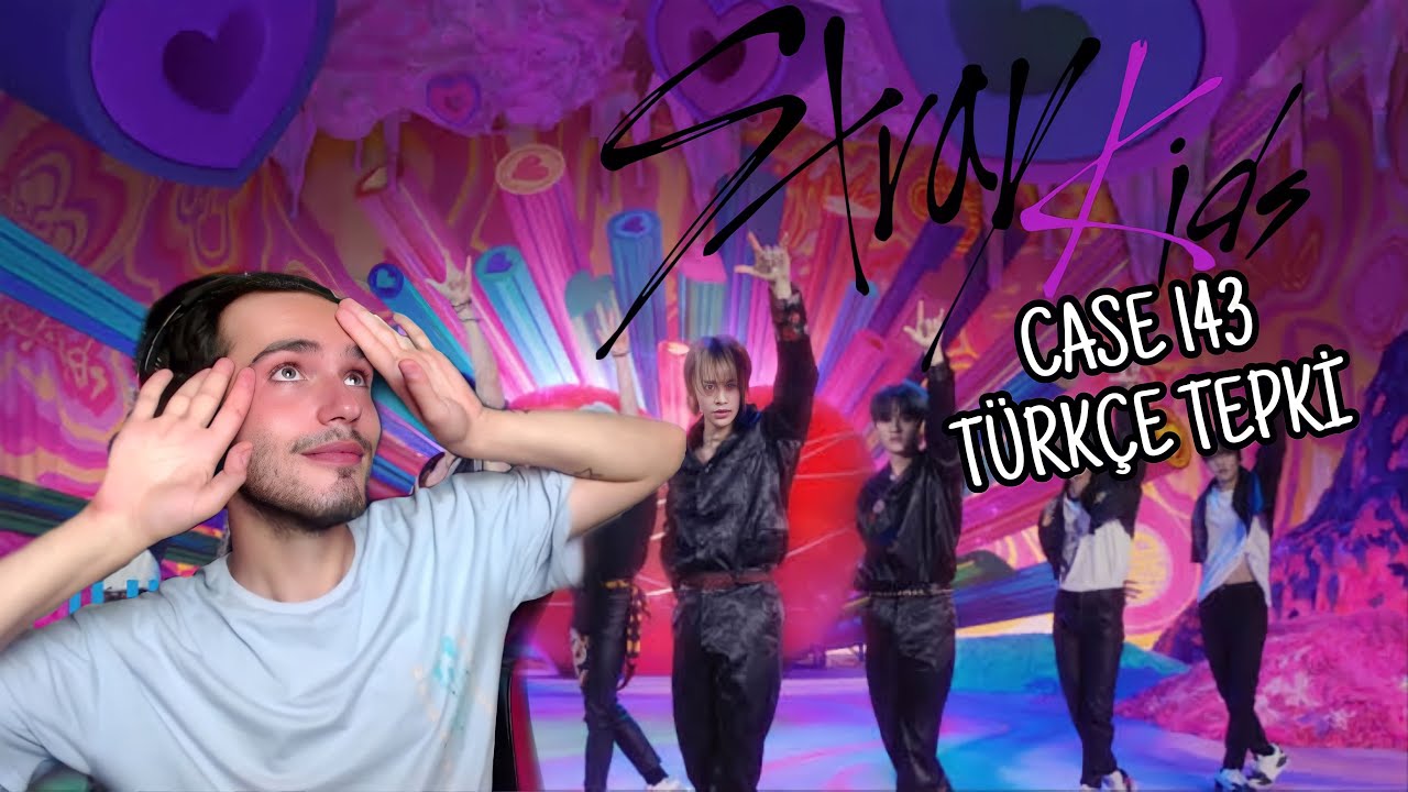 Kpop tepki - STRAY KIDS - CASE 143 M/V türkçe (reaction)
