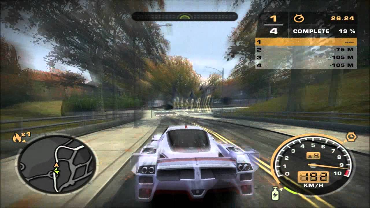Need for Speed Most Wanted Car Test - Ferrari FXX