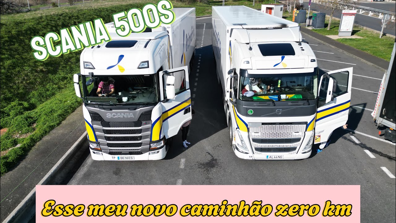 Esse é meu novo caminhão uma Scania 500s da Primafrio