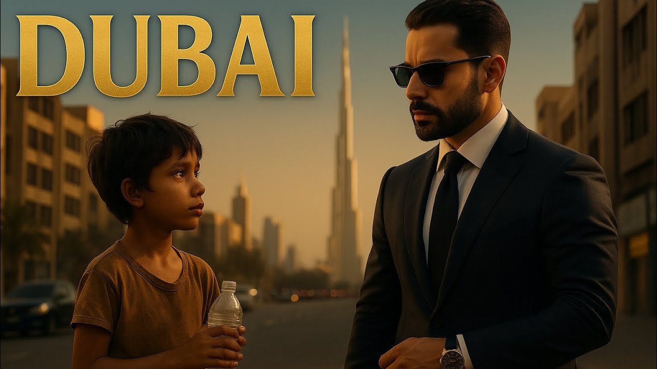 Em Dubai: El millonario se detuvo cuando escuchó al niño