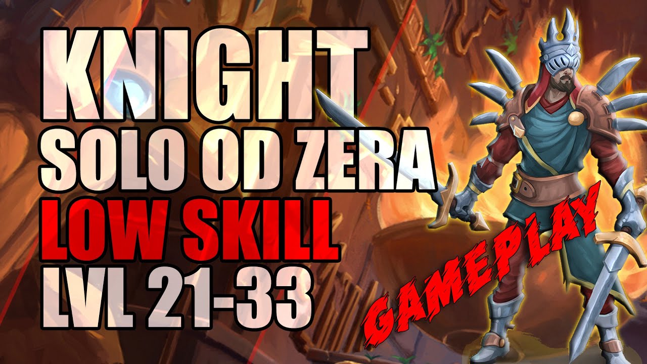KNIGHT SOLO OD ZERA - PIERWSZE KROKI - DUZO HAJSU I PROFITU - TIBIA