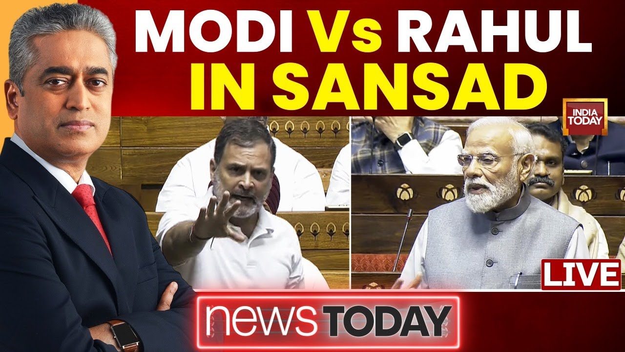 Rajdeep Sardesai LIVE | BJP vs Opposition In Lok Sabha | Total Breakdown of Trust In Govt-Oppn Ties?