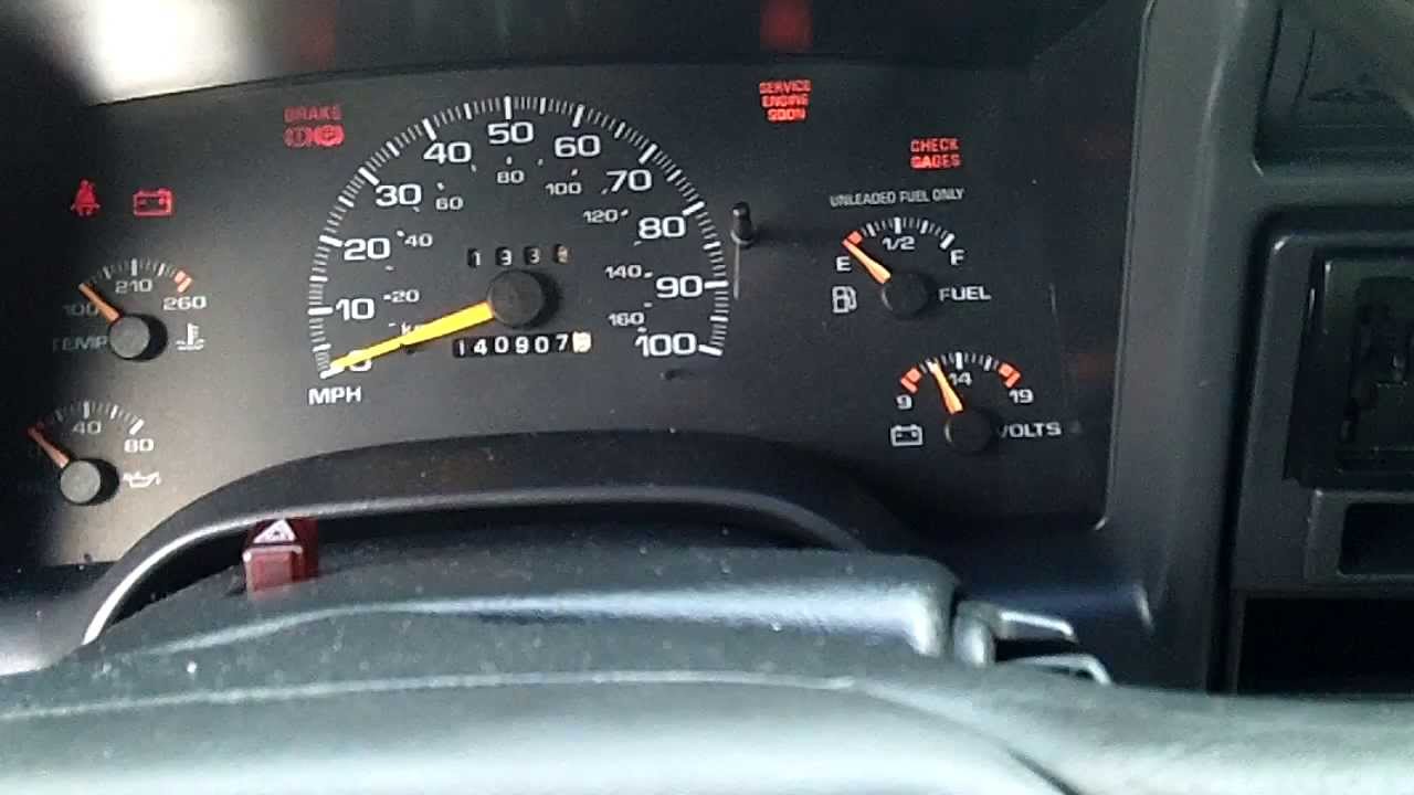 1997 Chevy Blazer Fuel Gauge issues AGAIN