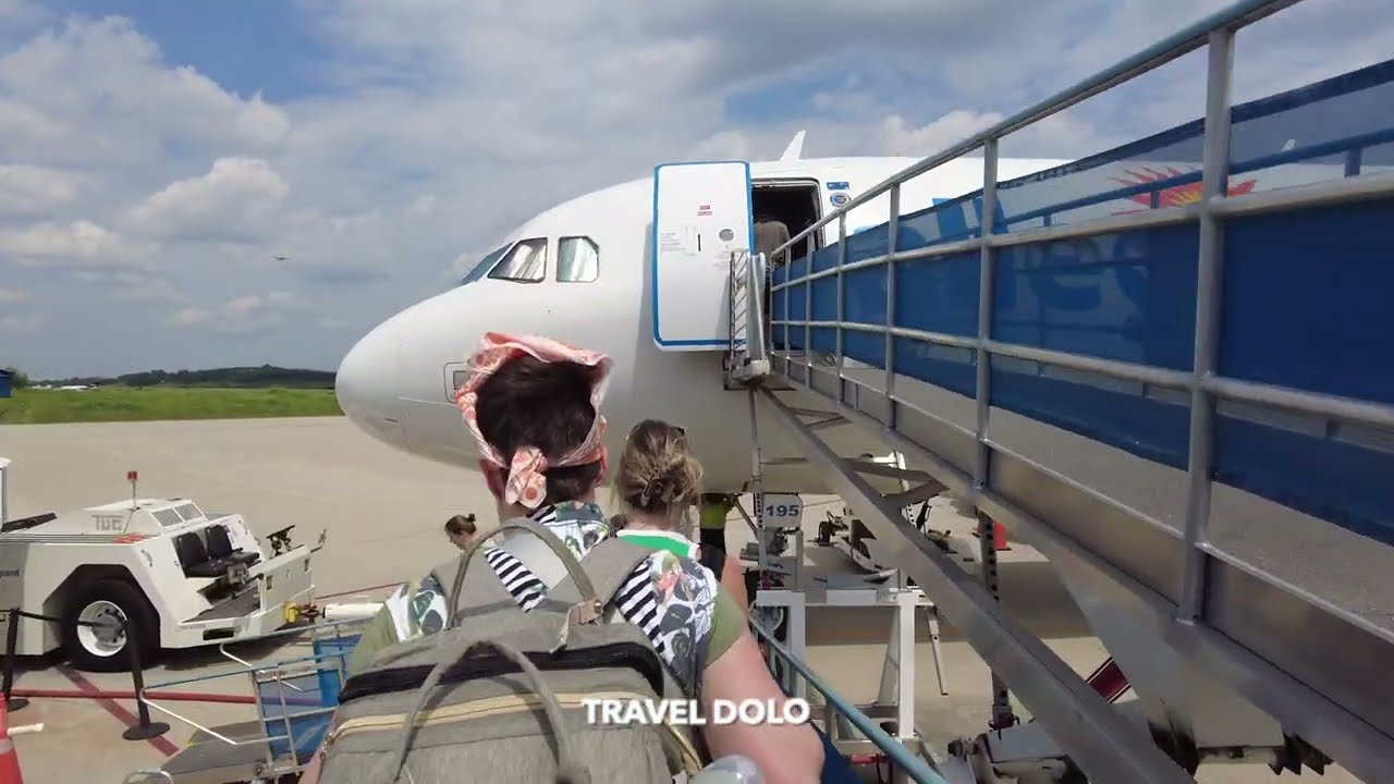 ARRIVING in CONCORD, NORTH CAROLINA - (USA) Concord-Padgett Regional Airport