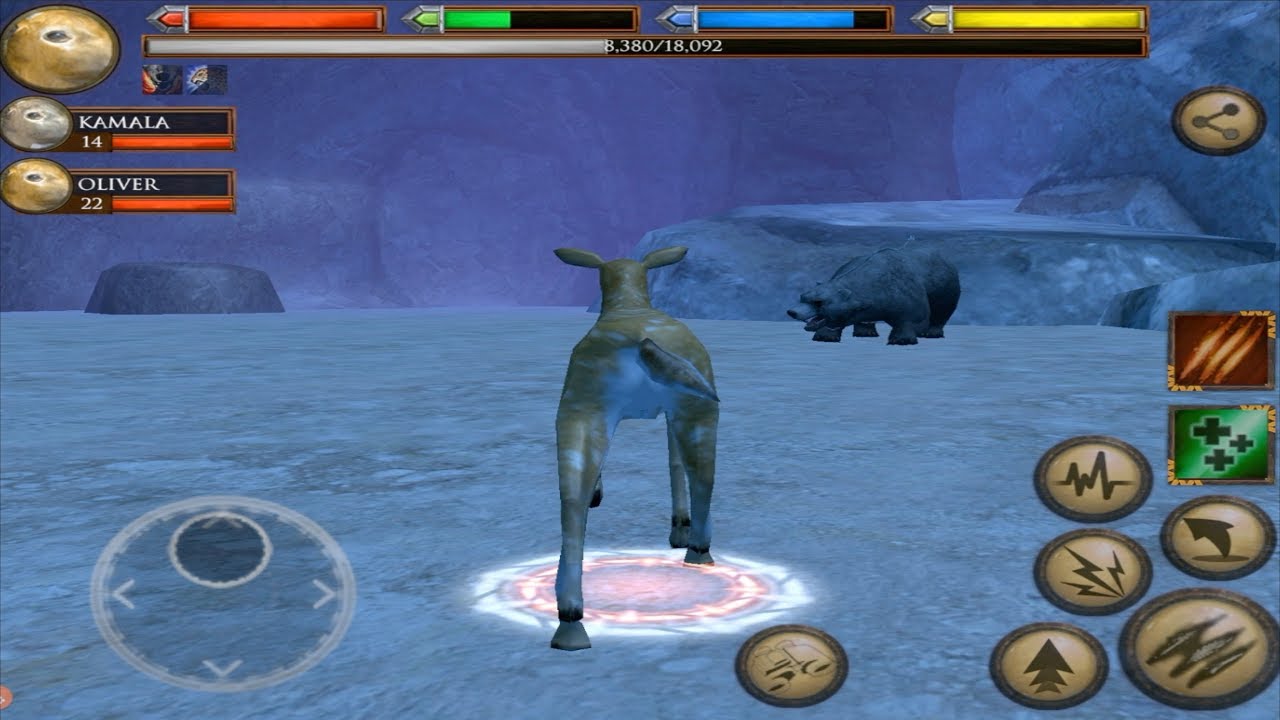 🦌Furious Deer VS 🐻Angry Cave Bear, Boss Fight, Ultimate Forest Simulator