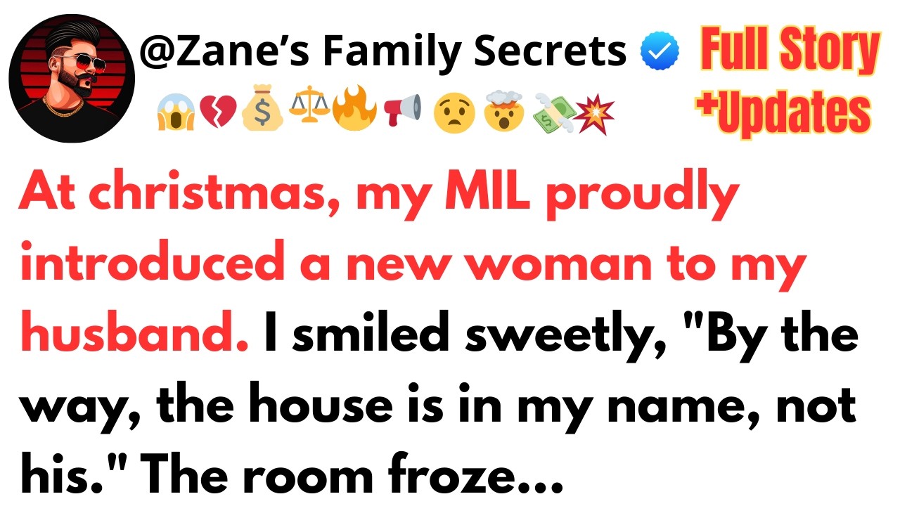 At christmas, my MIL proudly introduced a new woman to my husband. I smiled sweetly,...