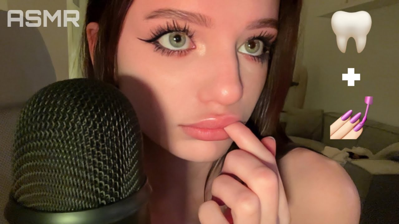 ASMR ☆ Teeth Tapping & Nail Clicking
