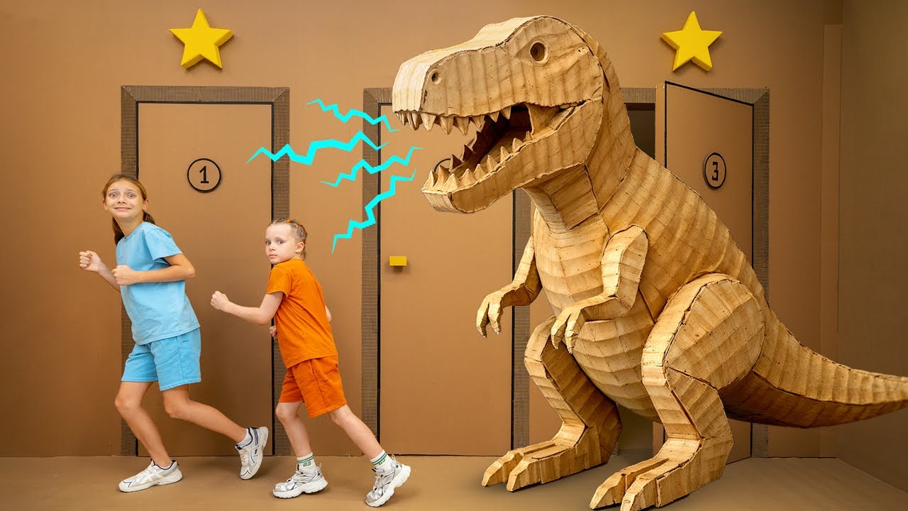 Vania Mania Børn bygger Papbio! 🎬✨