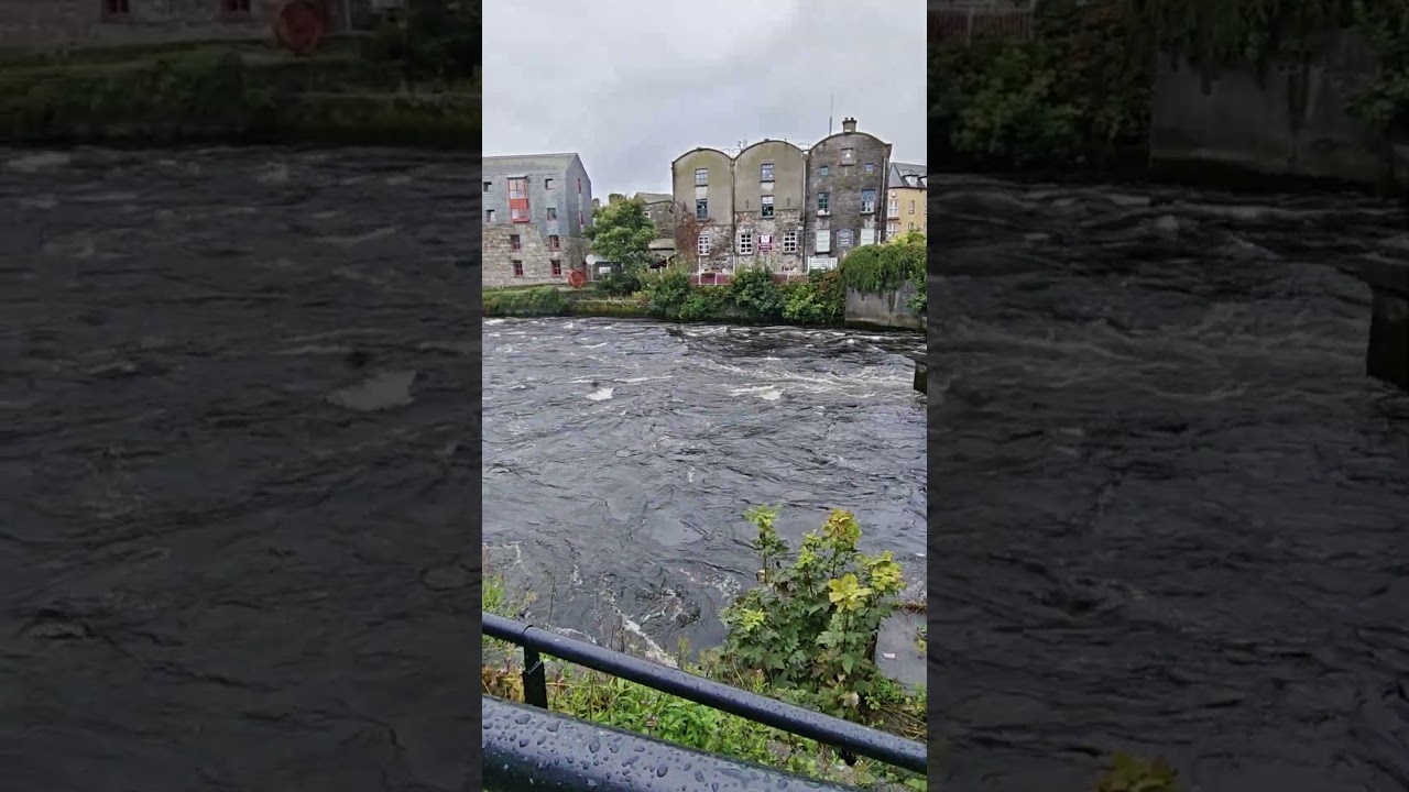 I come to River Corrib in Galway Ireland