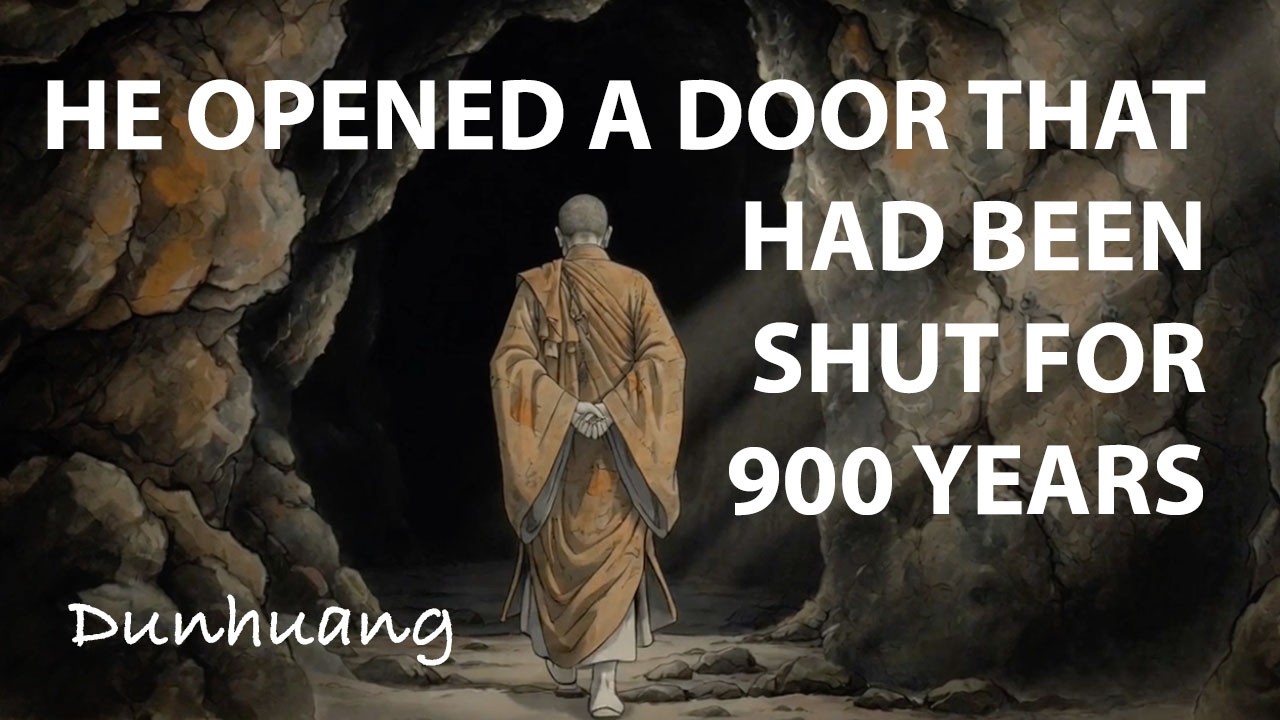 Он открыл дверь, закрытую 900 лет: история пещер Дуньхуан.