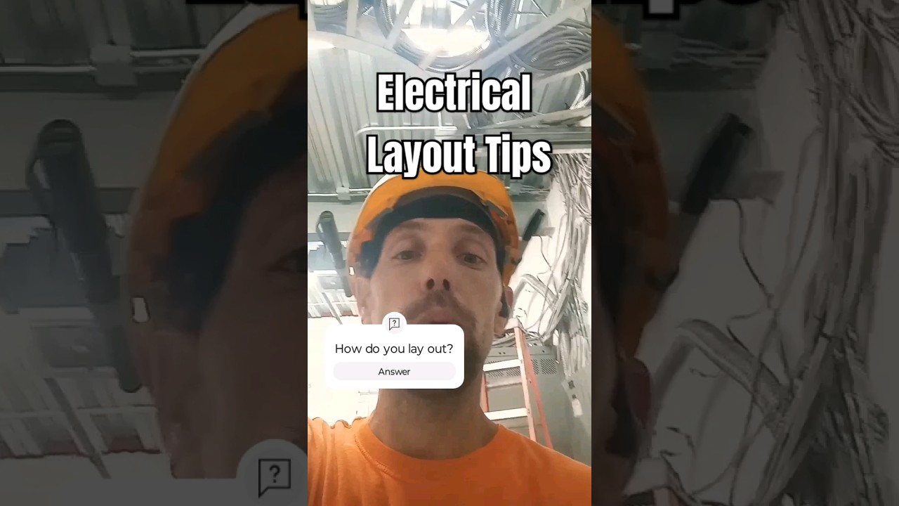 Main Electrical Room Layout Tips! #construction #electrical #electricaltips