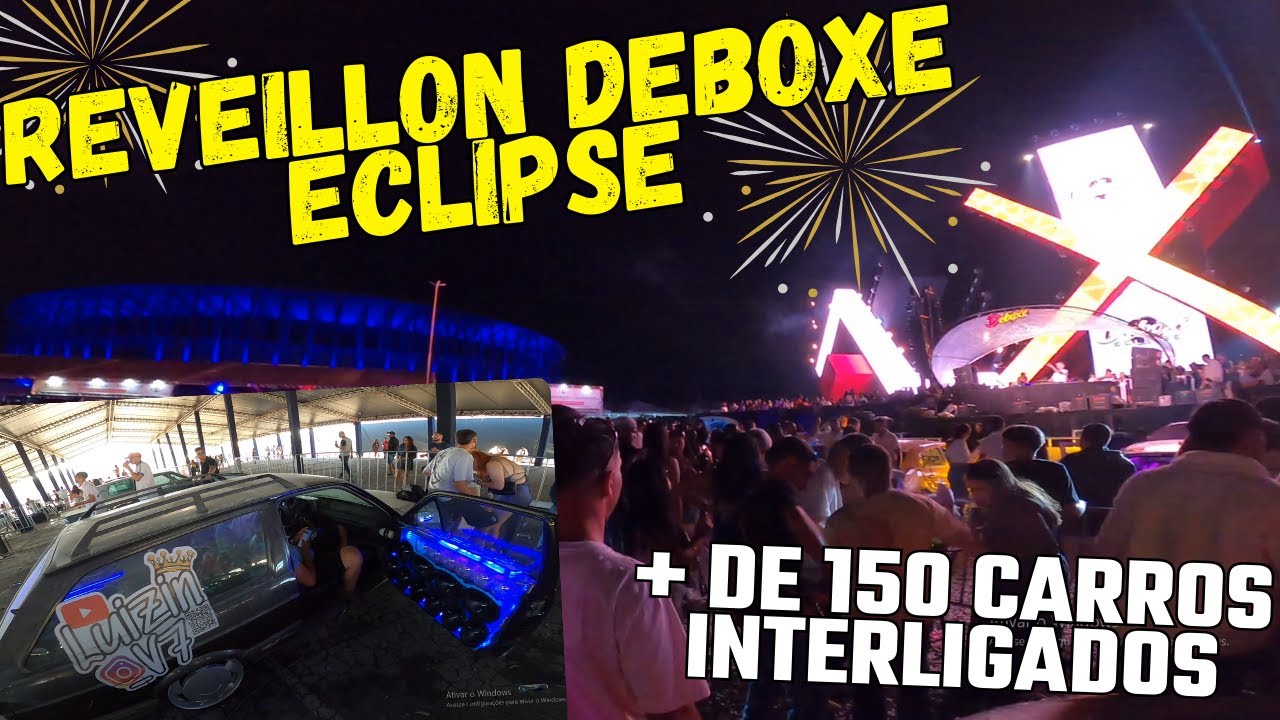 REVEILLON DEBOXE ECLIPSE + DE 150 CARROS INTERLIGADOS! SERÁ QUE DEU BOM?