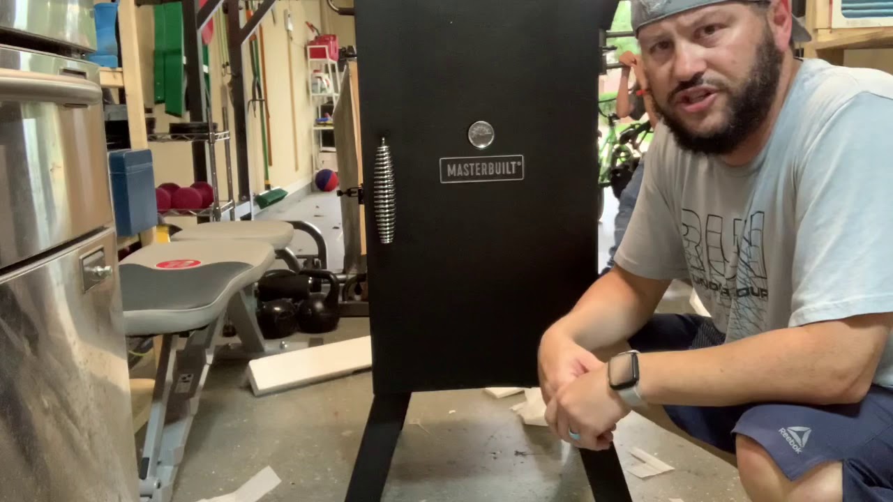 Unboxing my new powder coating oven - The Masterbuilt electric smoker with a simple mod