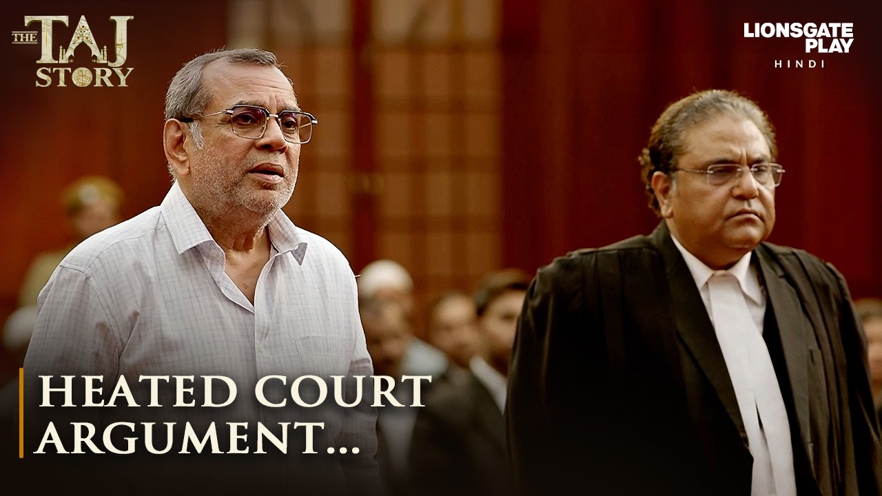 Heated Court Argument Scene | Paresh Rawal , Zakir Hussain | The Taj Story (2025) | New Movie Clip