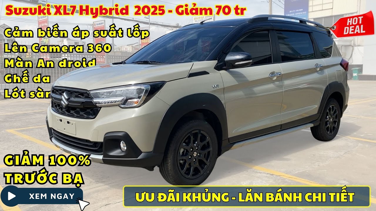 Giá Xe Suzuki XL7 Hybrid 2025 Trắng Ngà: Giá XL7 và Các Chương Trình Khuyến Mãi!