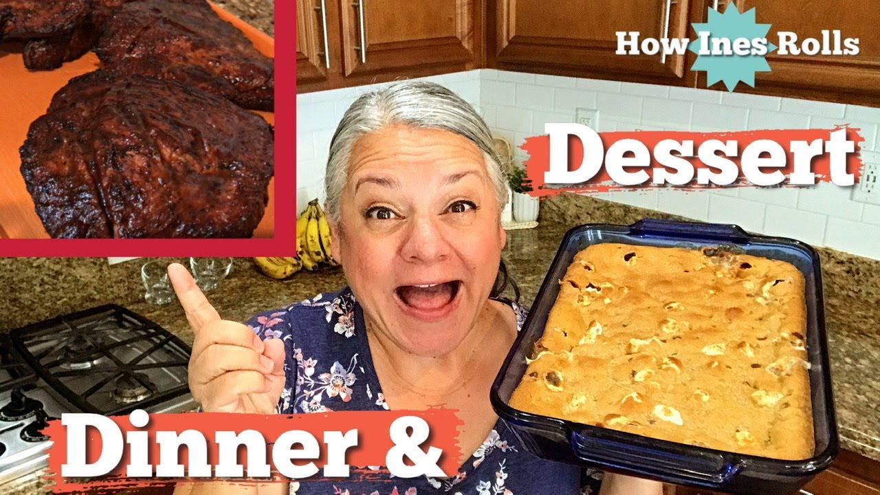 Fluffernutter Chocolate Chip Bars | Paul Teaches Us to Grill | *How Ines Rolls*