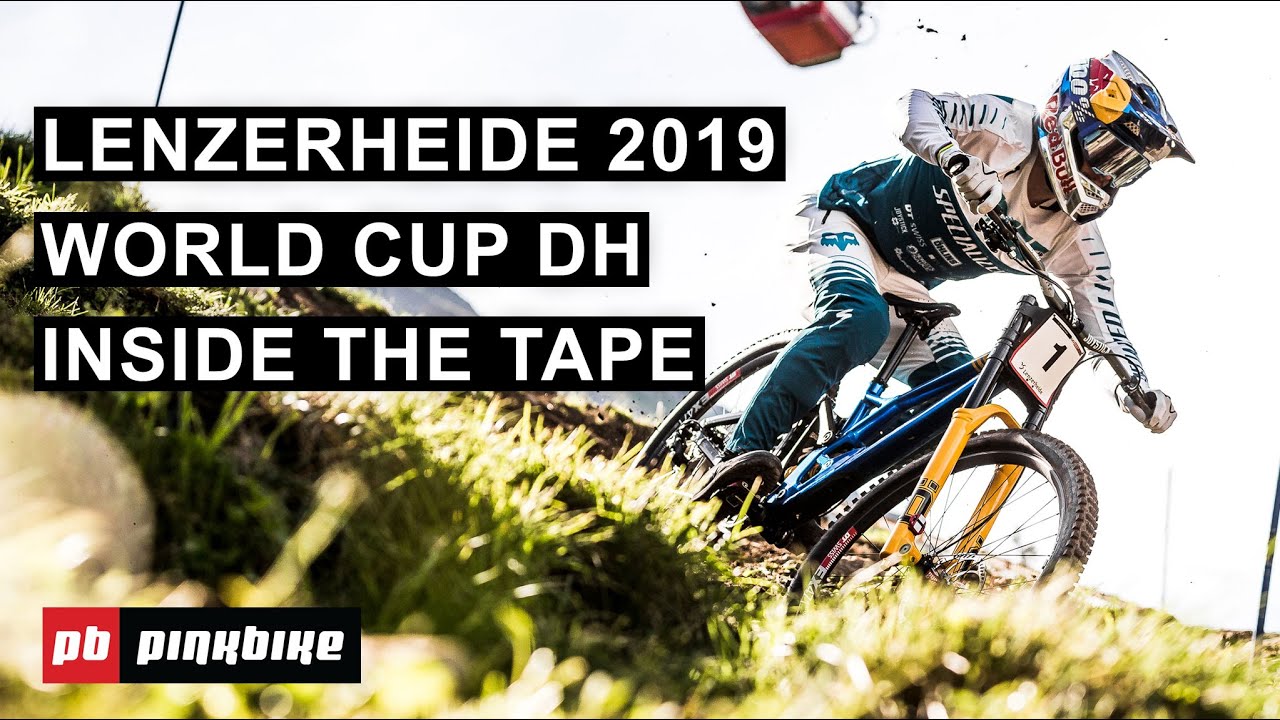 Tech and Risky Lines on the Lenzerheide 2019 World Cup DH Course | Inside The Tape w/ Ben Cathro
