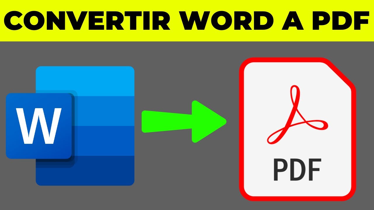 C&oacute;mo Convertir un Word a PDF (Sin Que Se Modifique) I Tutorial F&aacute;cil 2025