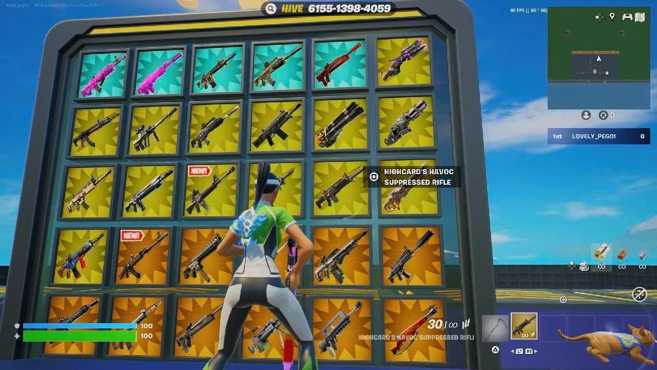 5 secrets in 1v1 with every gun