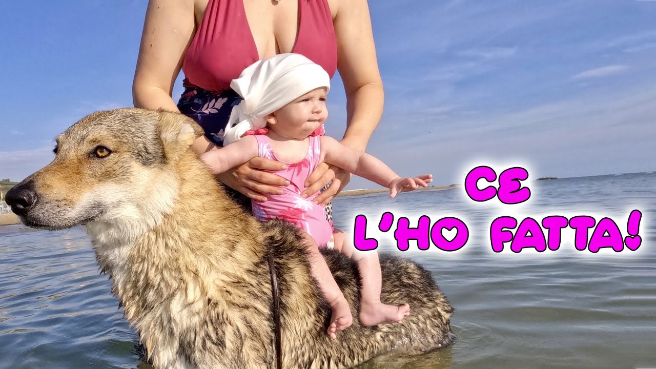 PRIMA VOLTA AL MARE DI LOLLO E GINNY