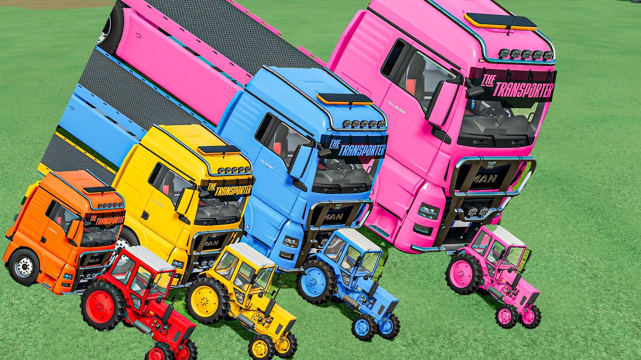 Small to GIANT TRUCKS DOMINATE Logistics FS22