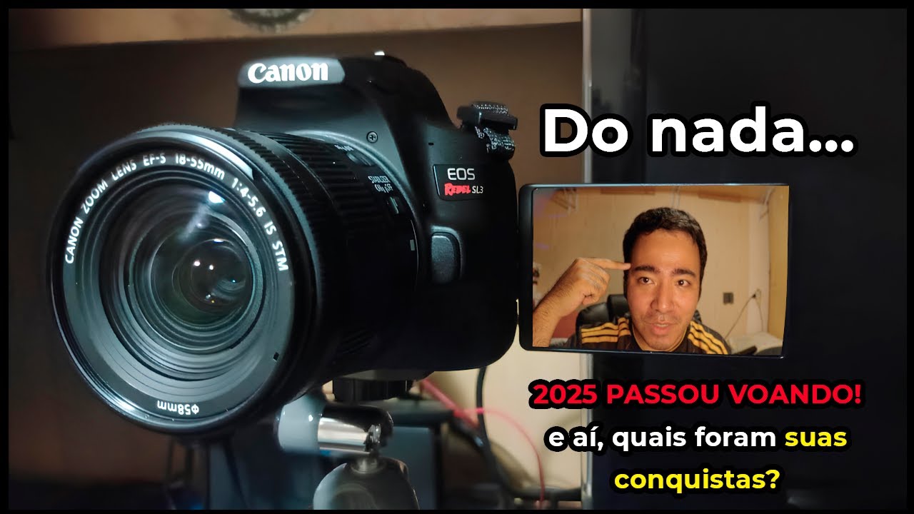 Piscou e… mano, 2025 já FOI! o que você fez nesse ano?