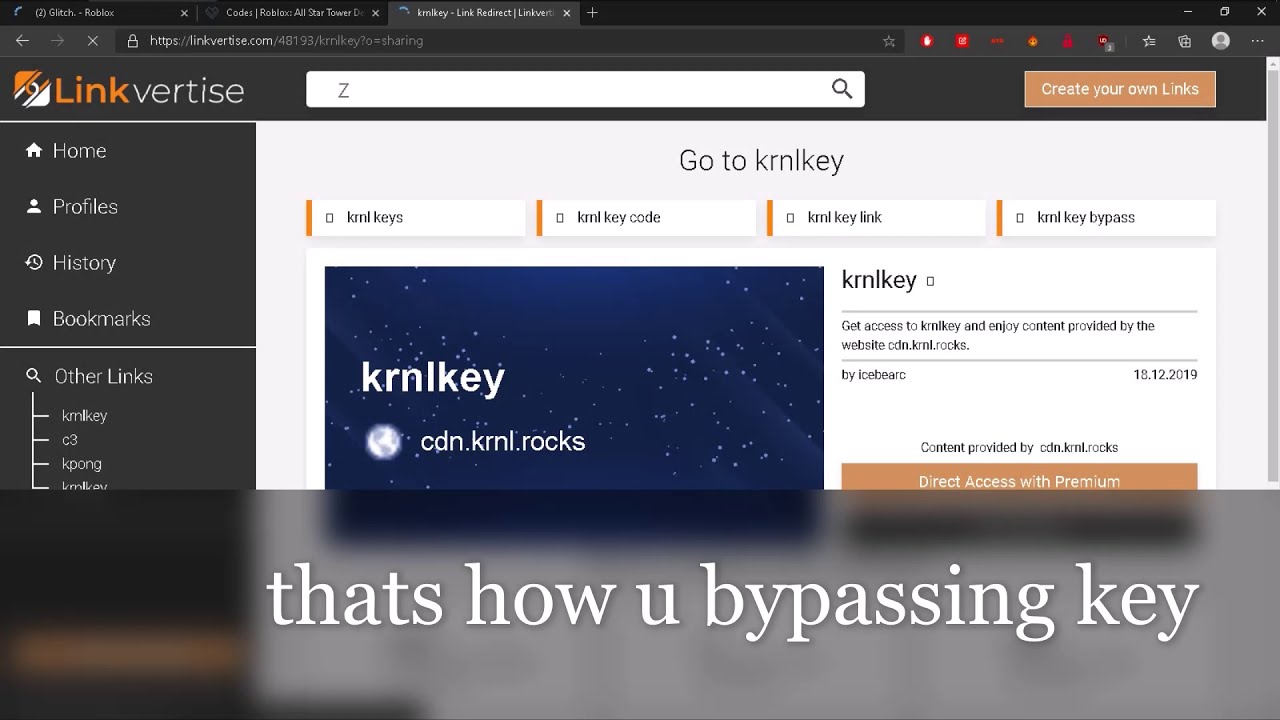 [UNPATCHED] How to bypass KRNL key 2020 [DJ X]