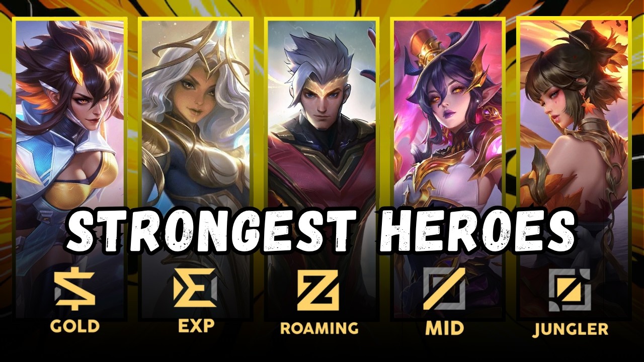 Top 5 Strongest Heroes for EVERY ROLE in MLBB! (META Guide MSC 2026)