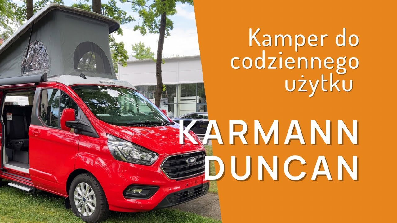 Kamper do codziennego użytku - KARMANN model Duncan