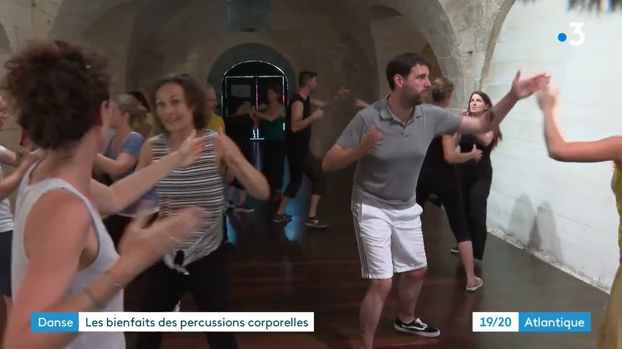 Percussions corporelles à La Rochelle - Compagnie Toumback