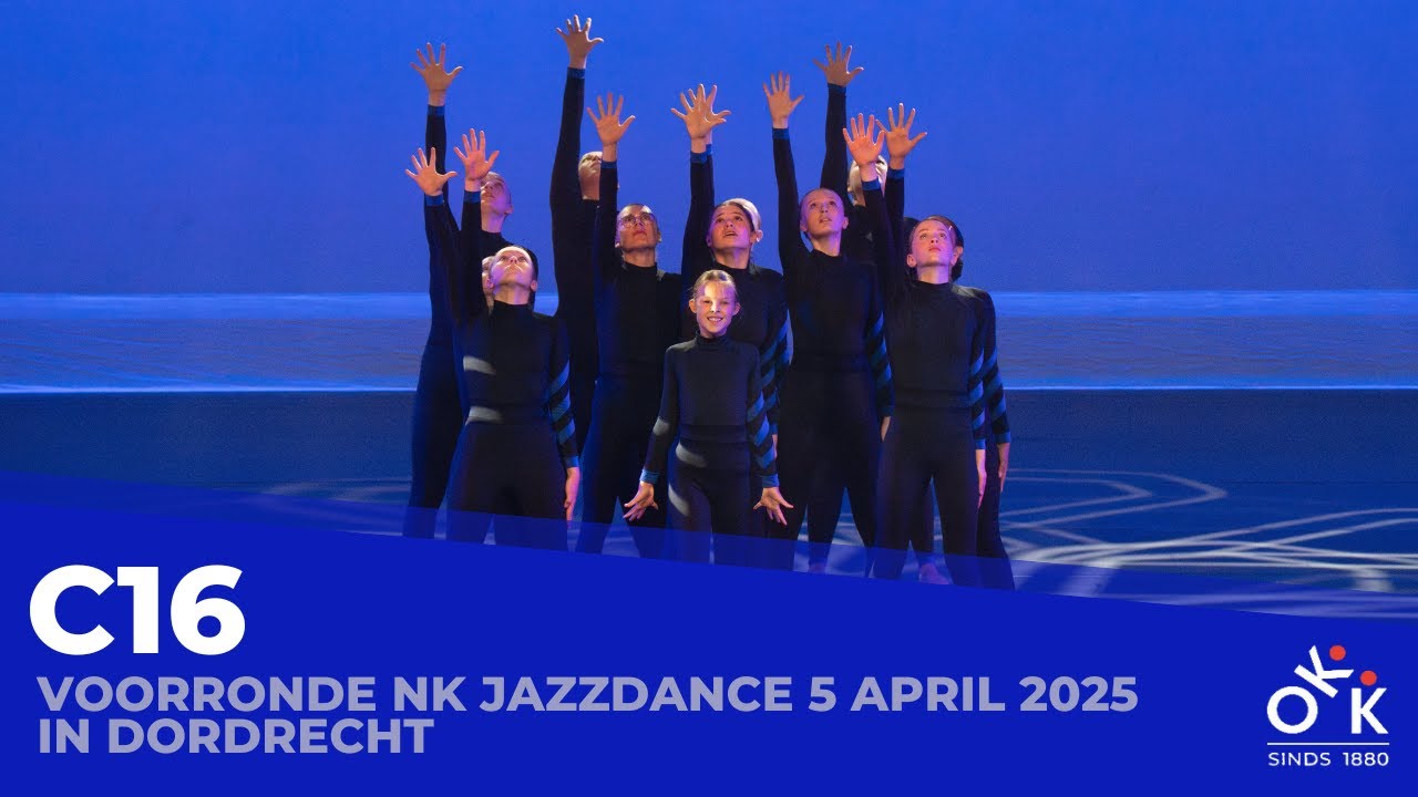 Voorronde NK Jazzdance 2025: C t/m 16 jaar - 2e plaats