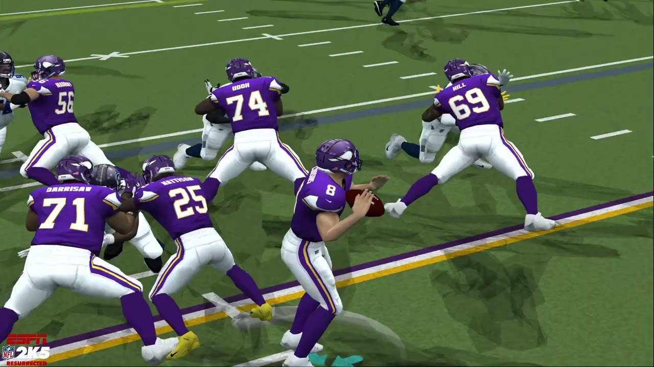 NFL2K5R - Random clips from the v1.6 preview video