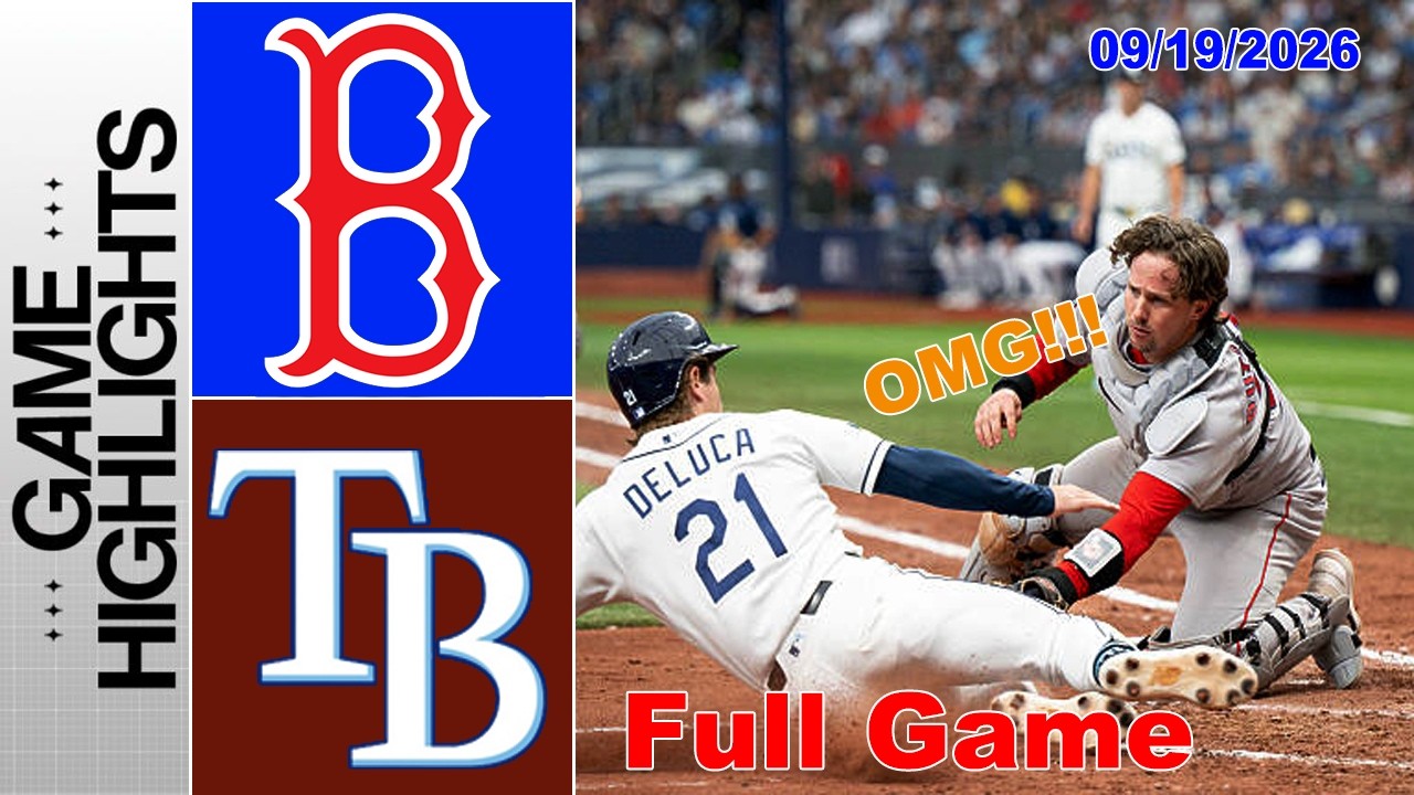 Обзор лучшего матча Red Sox против Bay Rays 19 сентября 2026 г. | Сезон MLB 2026