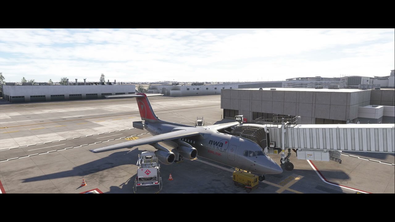 Detroit to Indianapolis - Part 1 (RJ85)