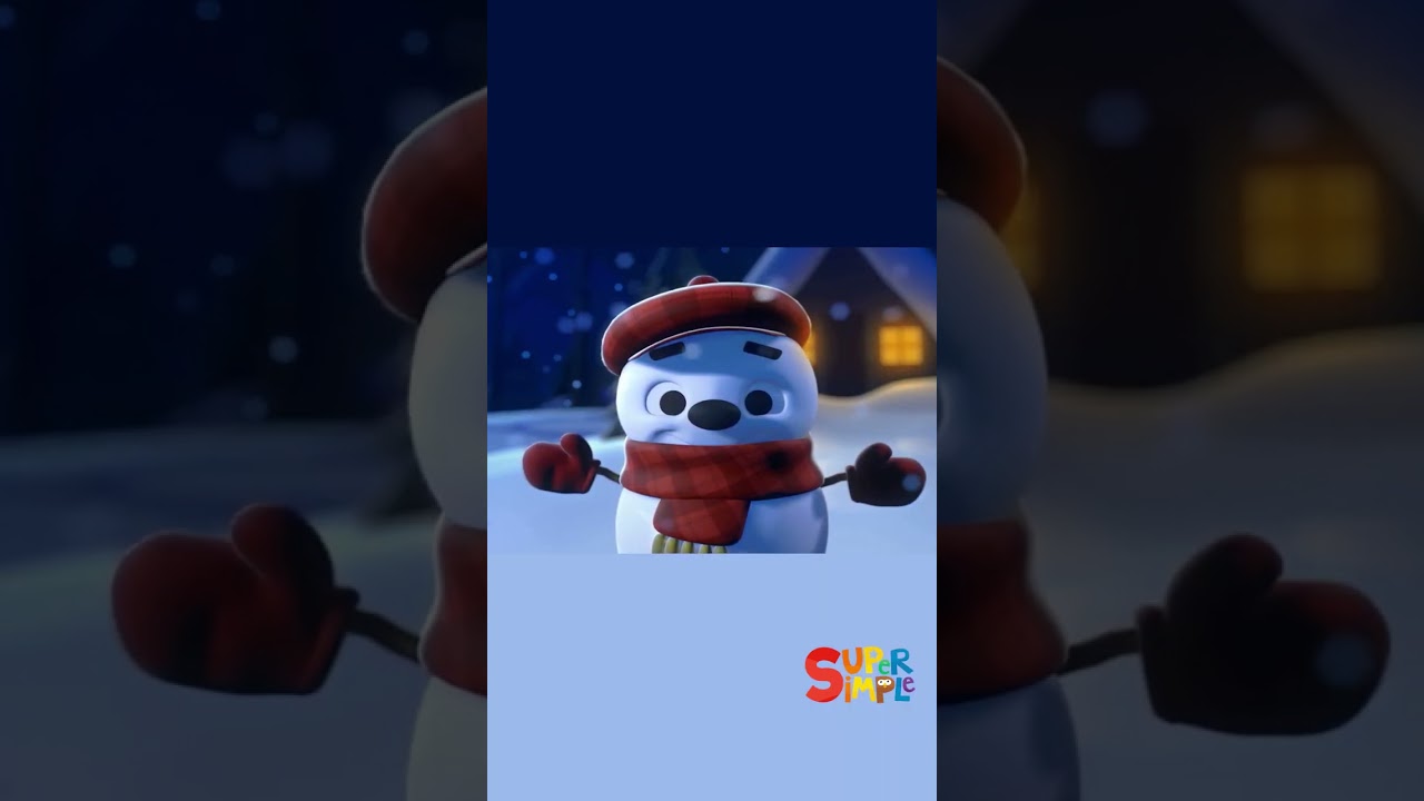 Little Snowflake #shorts #kidssongs #lullaby