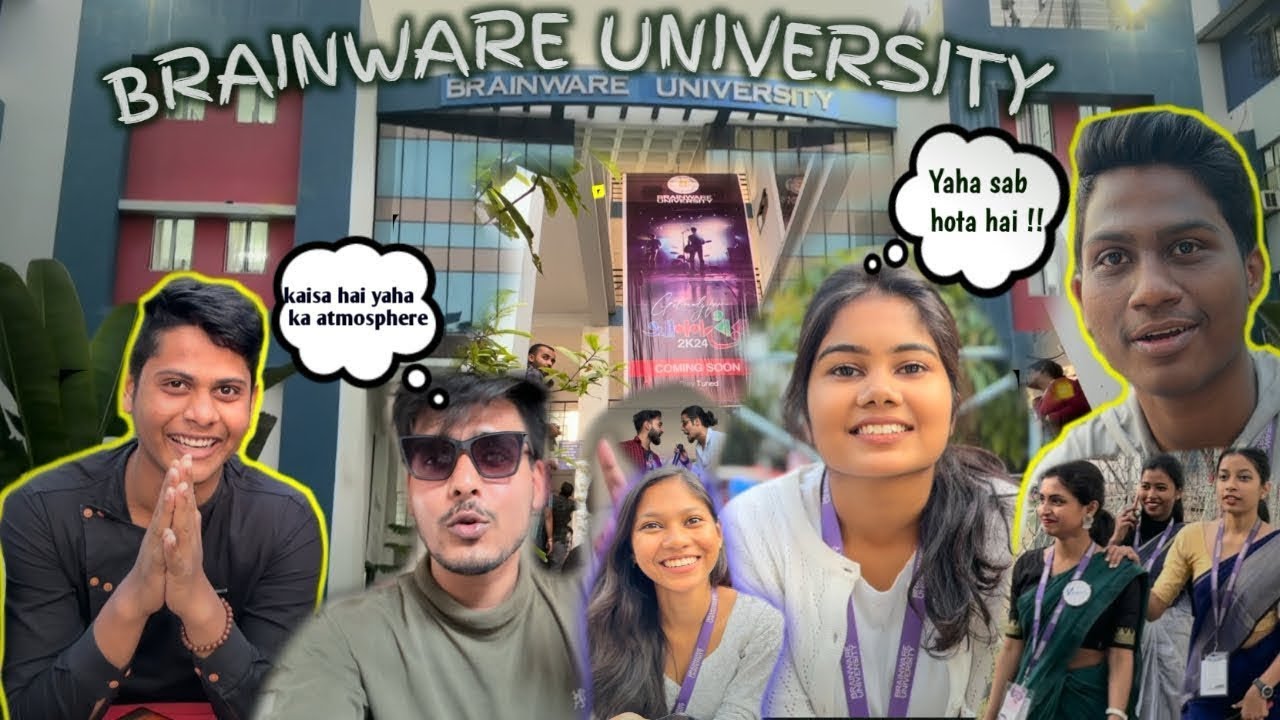 Yeh Kya dekhna pada yaha Aakar !! Brainware University | Kolkata
