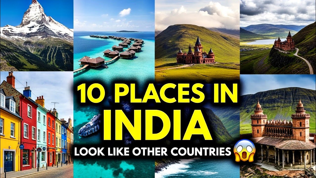 India or Abroad? 😲 10 Indian Places That Look Like Other Countries