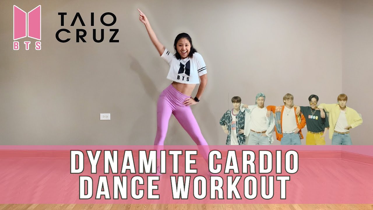 BTS Dynamite Cardio Dance Workout + Taio Cruz Dynamite