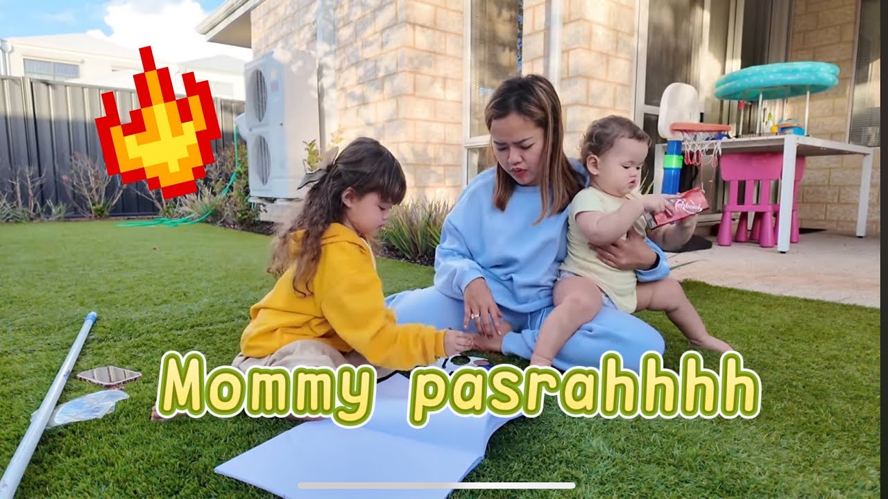 NIATNYA MAU MELUKIS MALAH BERANTEM DAN NANGIS