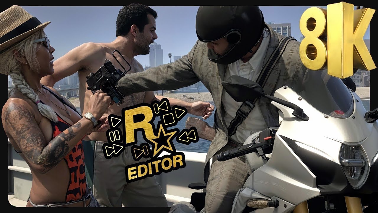 [8K] GTA 5 Movie Part 1 (2023) 🎦 Original Story | Machinima Cinematic Version