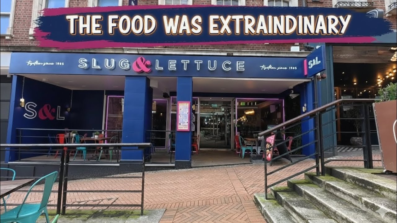 Is this the best slug and lettuce in the UK - cheap pub food reviews - Bournemouth Square
