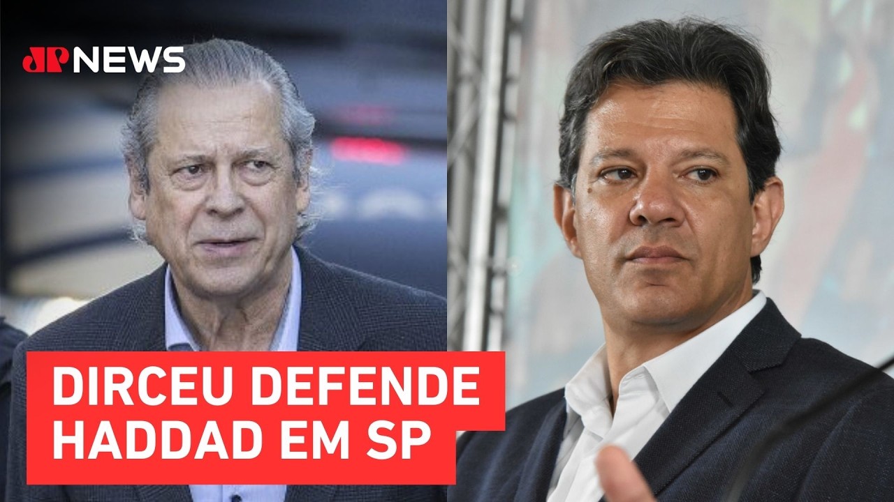 Dirceu defende Haddad ao governo de SP e Alckmin como vice de Lula