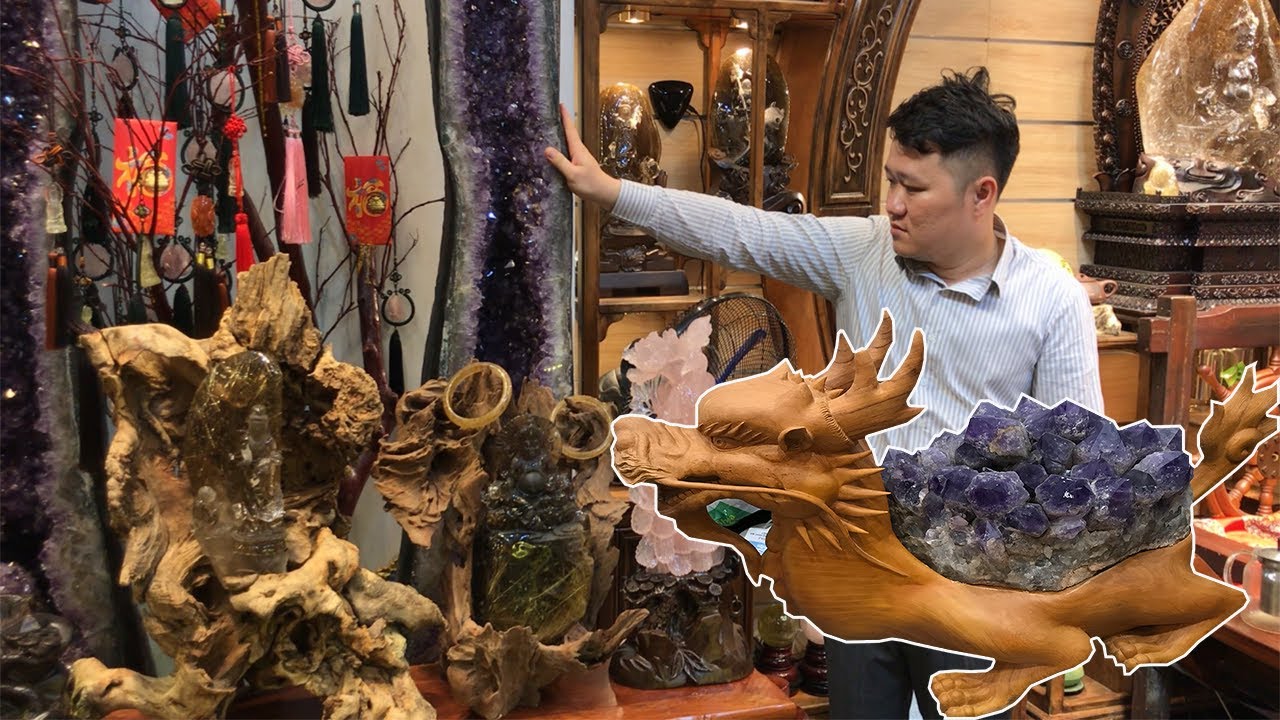 Choáng Ngộp Với Bộ Sưu Tập Tinh Hoa Đá Quý Cả Chục Tỷ Đồng Độc Nhất Vô Nhị Ở Sài Gòn